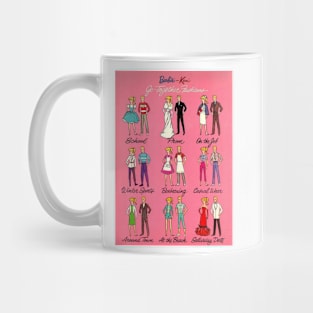 Barbie and Ken Mug